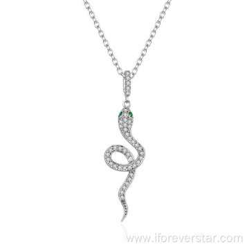 Trendy 925 Sterling Silver Diamond Pendants